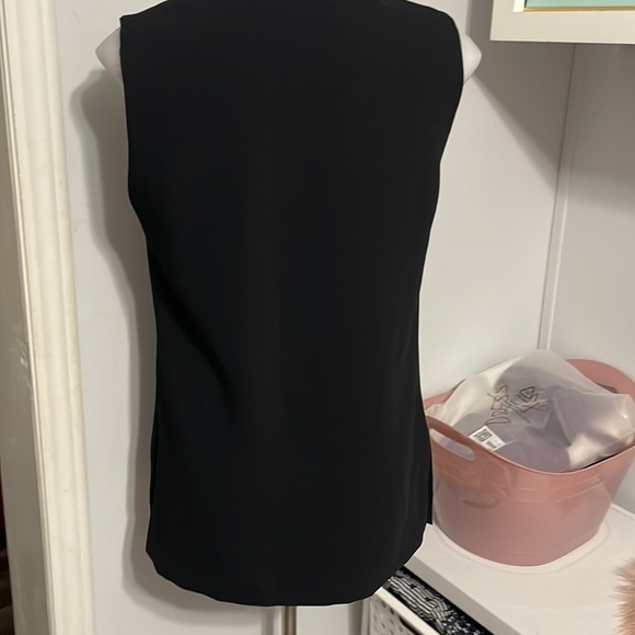 Zara sleeveless black top size XS - Picture 4 of 8